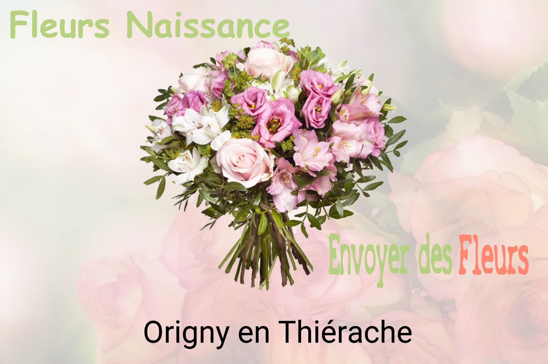 Bouquet de fleurs de naissance livré à Origny-en-Thiérache